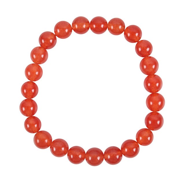 Sacral Chakra Carnelian Gemstone Bracelet