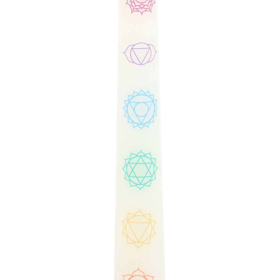 Chakra Balancing Taper Dinner Candles - Set of 3