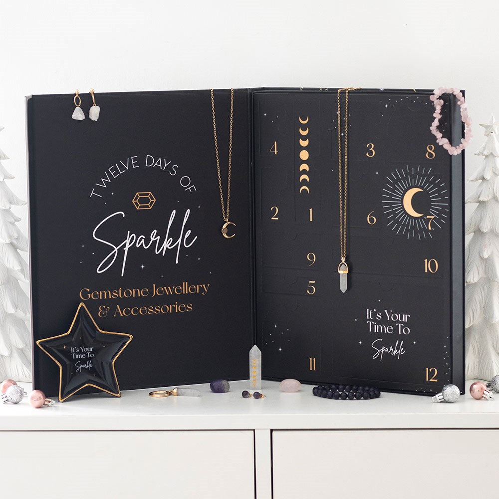 Crystal, Jewellery & Accessory Advent Calendar | 12 Days of Magical Surprises - Crystal Nest