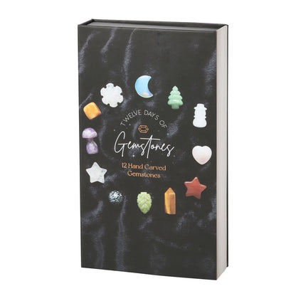 12 Days of Gemstones - Christmas Shaped Crystal Advent Calendar