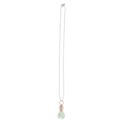 Luck Necklace – Bottled Green Aventurine Crystal Chips