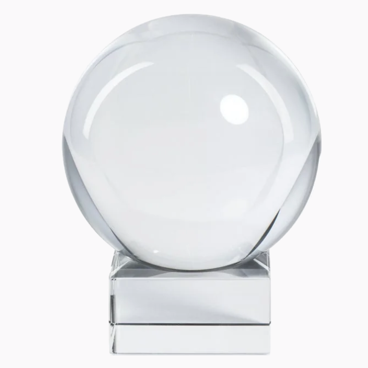 Crystal Ball with Stand - 200mm