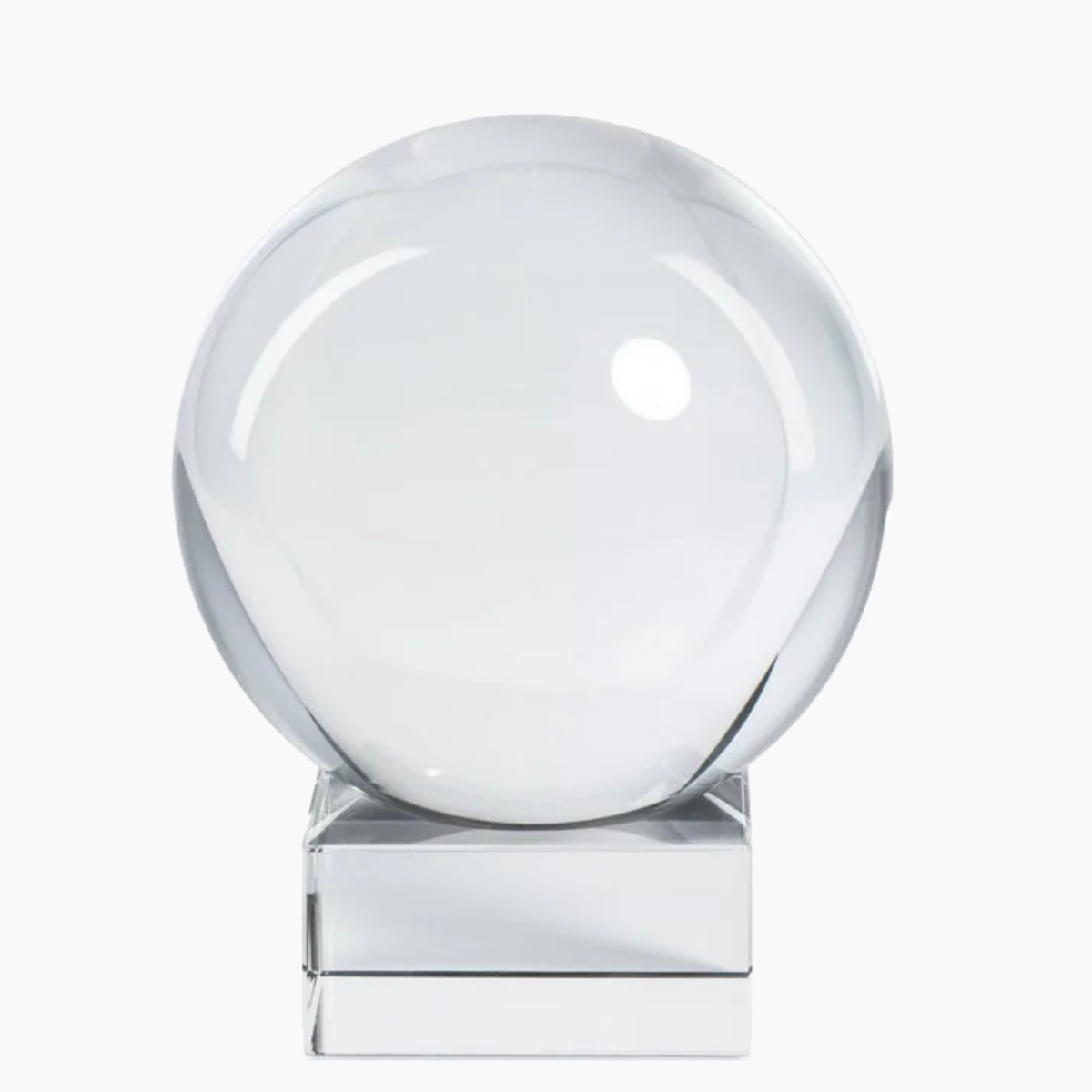 Crystal Ball with Stand - 110mm