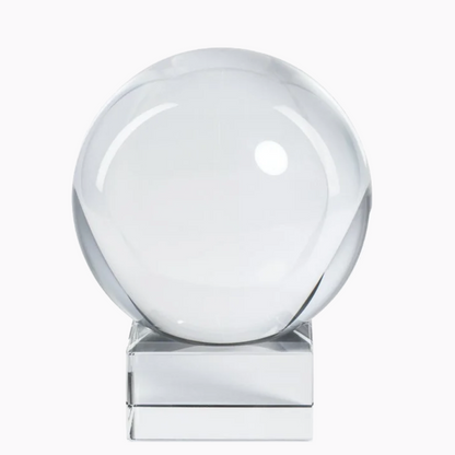 Crystal Ball with Stand - 110mm