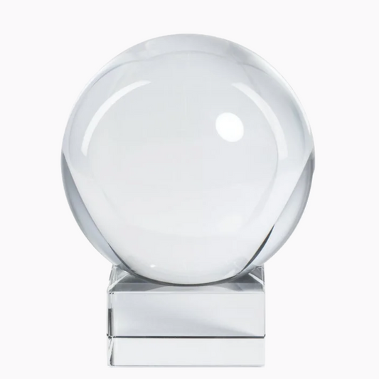 Crystal Ball with Stand - 130mm