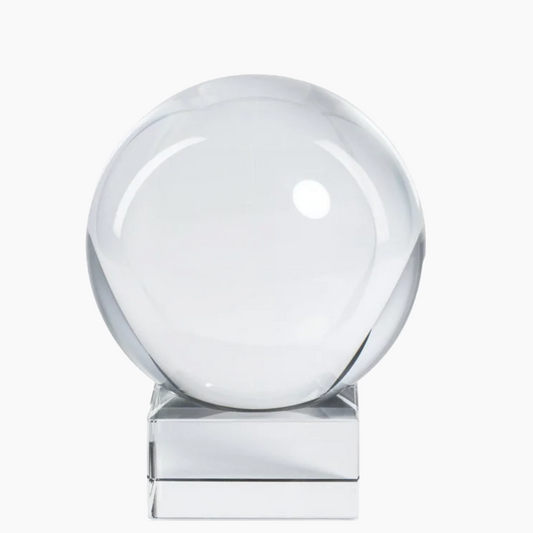 Crystal Ball with Stand - 80mm