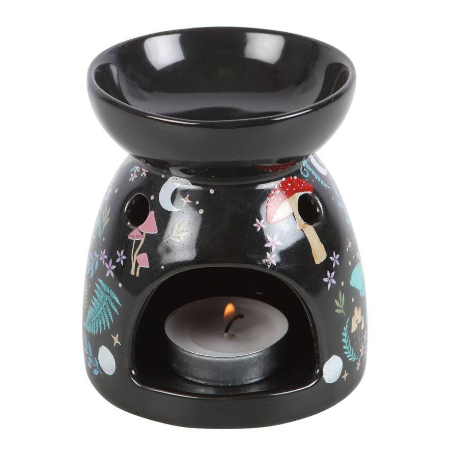 Dark Forest Oil and Wax Burner - Crystal Nest