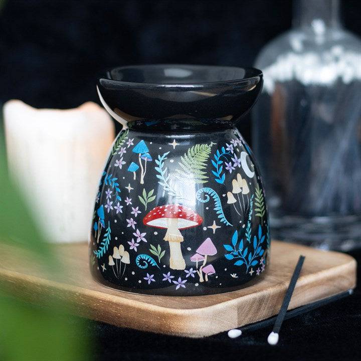 Dark Forest Oil and Wax Burner - Crystal Nest