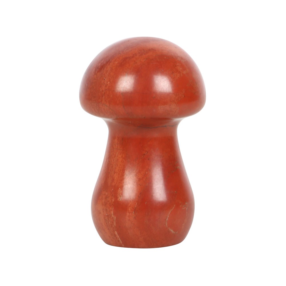 Magical Red Jasper Crystal Mushroom - Crystal Nest