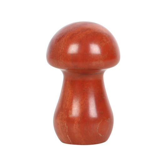 Magical Red Jasper Crystal Mushroom - Crystal Nest