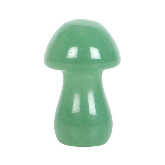 Magical Aventurine Crystal Mushroom - Crystal Nest