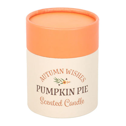 Autumn Wishes Pumpkin Pie Scented Candle