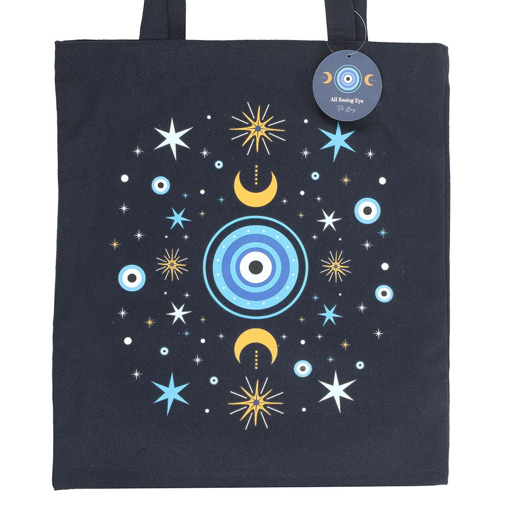 All Seeing Eye Tote Bag - Crystal Nest