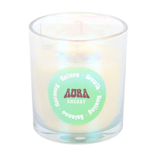 Aura Energy Lotus & Mint Tea Candle | Aura Cleansing Ritual Candle - Crystal Nest