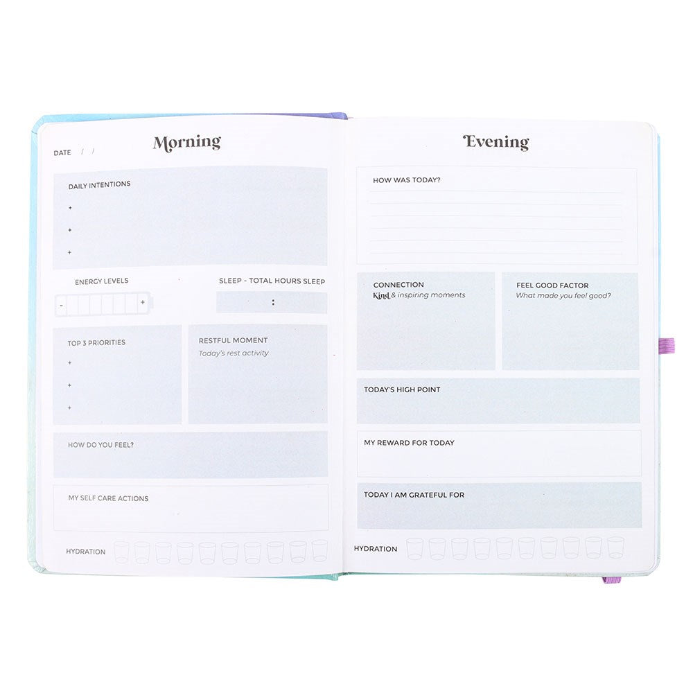 Aura Energy Daily Wellness Journal with Crystal Pen - Crystal Nest