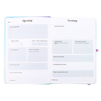 Aura Energy Daily Wellness Journal with Crystal Pen - Crystal Nest