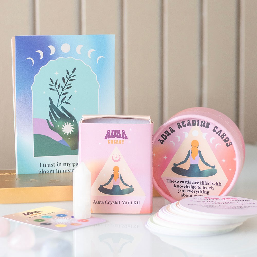 Aura Reading Cards | 36-Card Set for Energy Insight & Spiritual Exploration - Crystal Nest