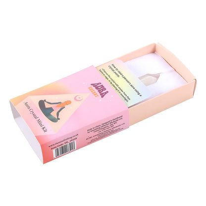 Aura Reading Crystal Point Mini Kit | Energy & Colour Guide Set - Crystal Nest