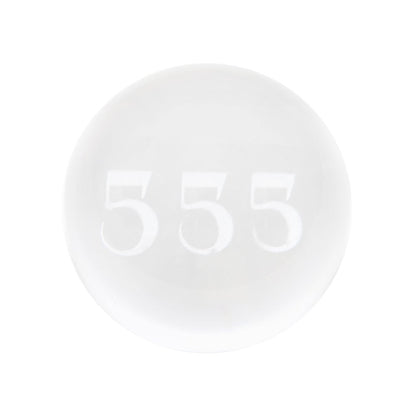 555 Angel Number Engraved Crystal Ball - Crystal Nest