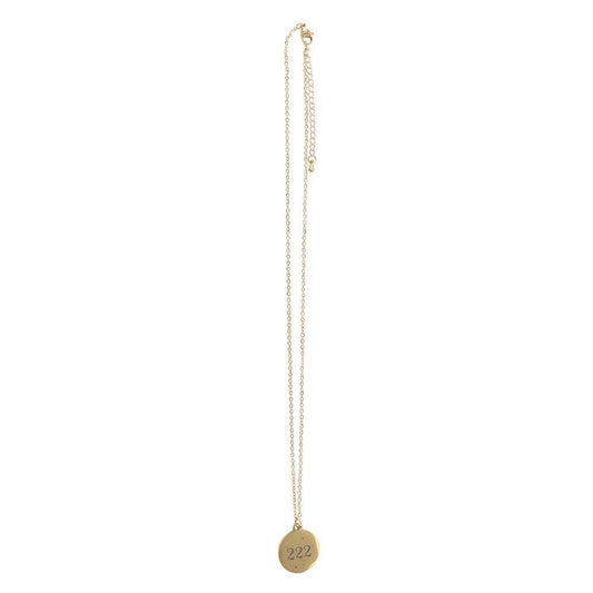 222 Angel Number Necklace – Divine Guidance and Alignment - Crystal Nest