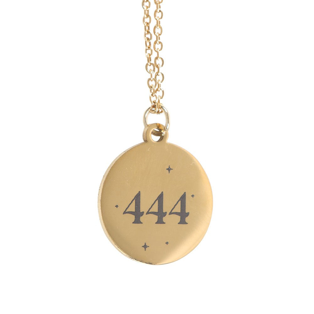 444 Angel Number Necklace – Divine Protection