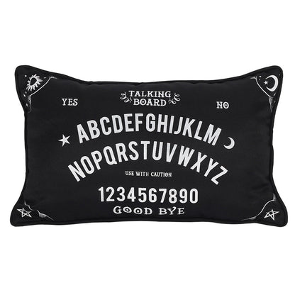 Talking Board Black Rectangular Cushion 40x25