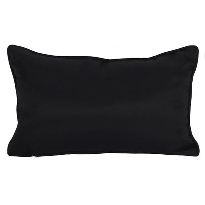 Talking Board Black Rectangular Cushion 40x25