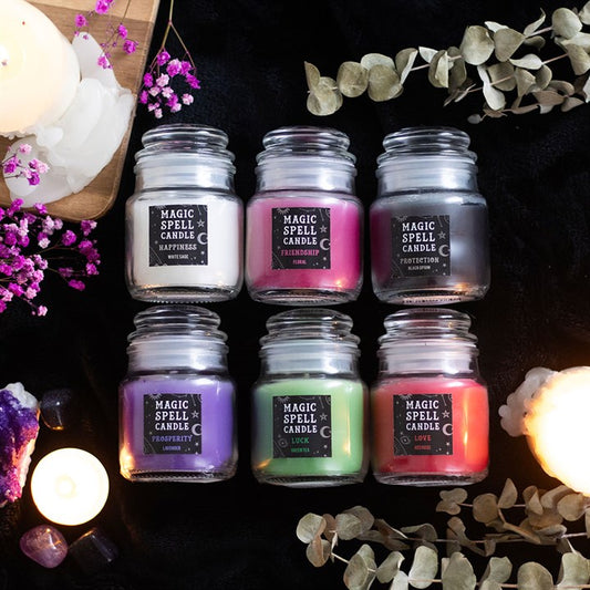 Ultimate Magic Spell Candle Jar Gift Set - Crystal Nest