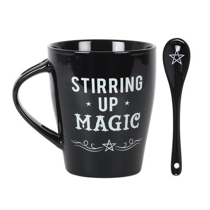 Stirring Up Magic Mug and Spoon Set