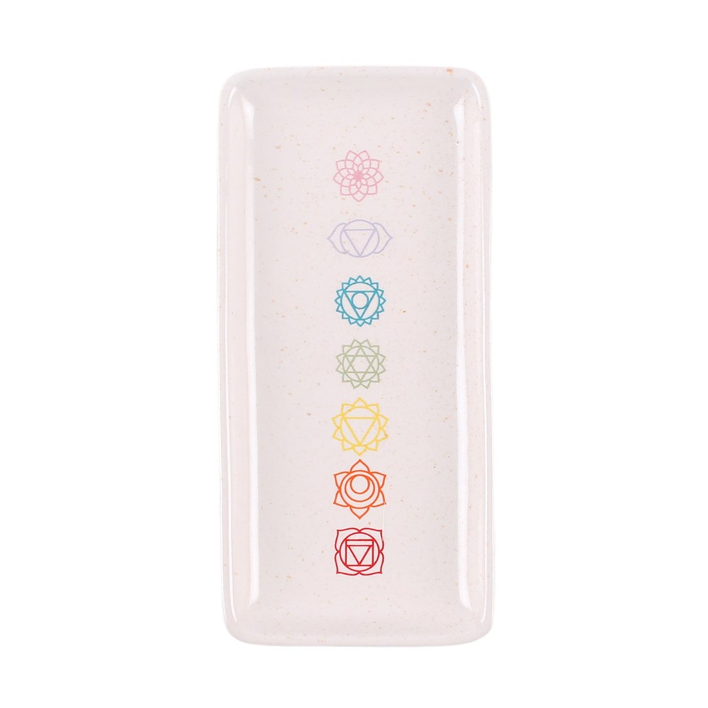 7 Chakra Ceramic Trinket Dish