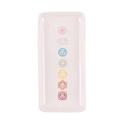 7 Chakra Ceramic Trinket Dish