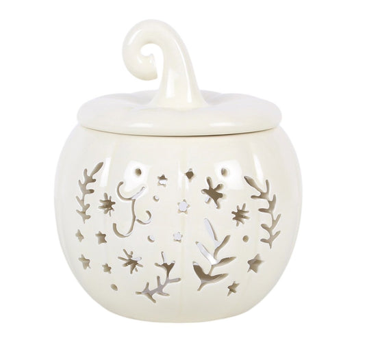 Cream Folk Pumpkin Oil Burner & Wax Melt Warmer