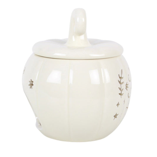 Cream Folk Pumpkin Oil Burner & Wax Melt Warmer
