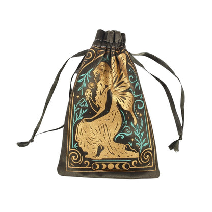 Stardust Fairy Velvet Drawstring Pouch | Tarot & Crystal Storage