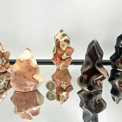 Polychrome Jasper Flame | Balance & Vitality | 250–390g - Crystal Nest