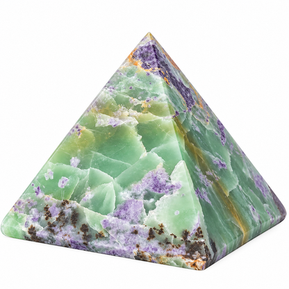 Fluorite Crystal Pyramid | 200–300g - Crystal Nest