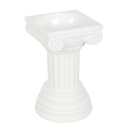 Greek Column Oil Burner & Wax Warmer - Crystal Nest