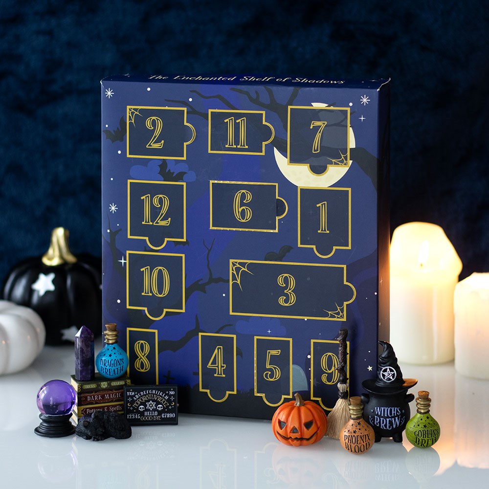 Shelf of Shadows 12-Day Halloween Advent Calendar - Crystal Nest