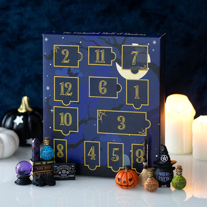 Shelf of Shadows 12-Day Halloween Advent Calendar - Crystal Nest