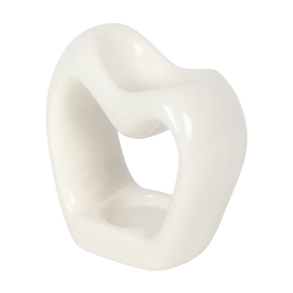 Sculptural Heart Ceramic Oil Burner