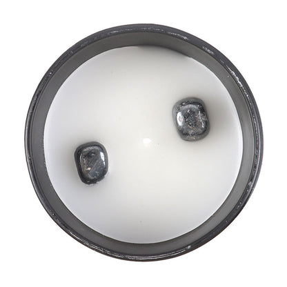 Healing Hematite Detox Candle | Grounding Energy Cleanse - Crystal Nest