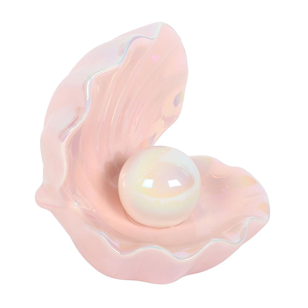 Iridescent Clam Shell Trinket Dish | Jewellery & Keepsake Holder - Crystal Nest