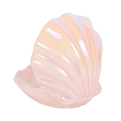 Iridescent Clam Shell Trinket Dish | Jewellery & Keepsake Holder - Crystal Nest