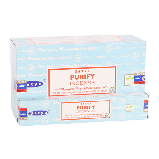 Purify Incense Sticks by Satya | White Sage & Palo Santo