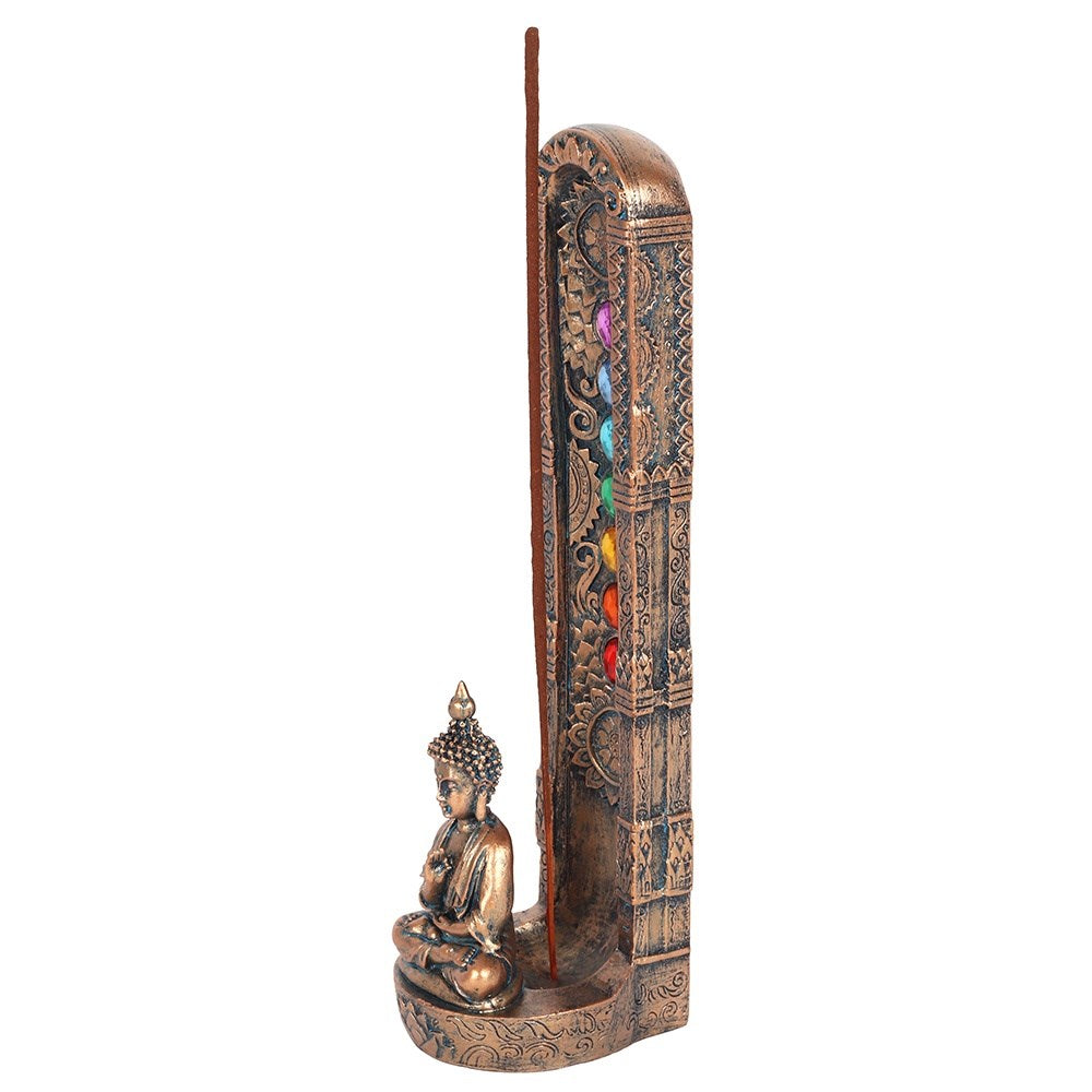 Chakra and Buddha Incense Holder - Balance & Serenity