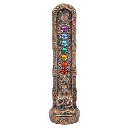 Chakra and Buddha Incense Holder - Balance & Serenity