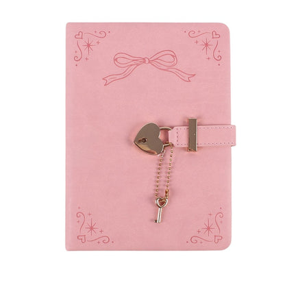 Pink Lock & Key Diary | A5 Journal & Weekly Planner