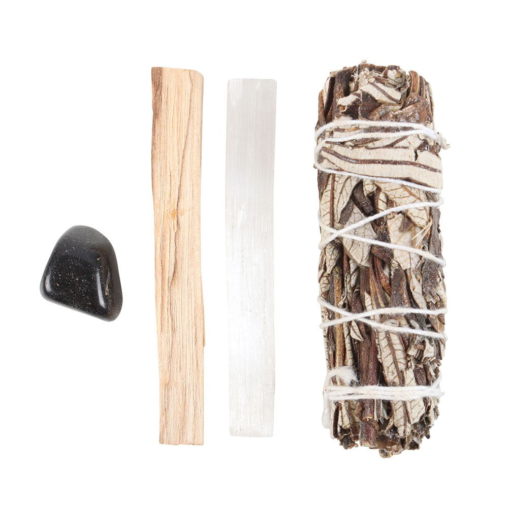 Yerba Santa Sage Energy Cleansing Smudge Kit - Crystal Nest