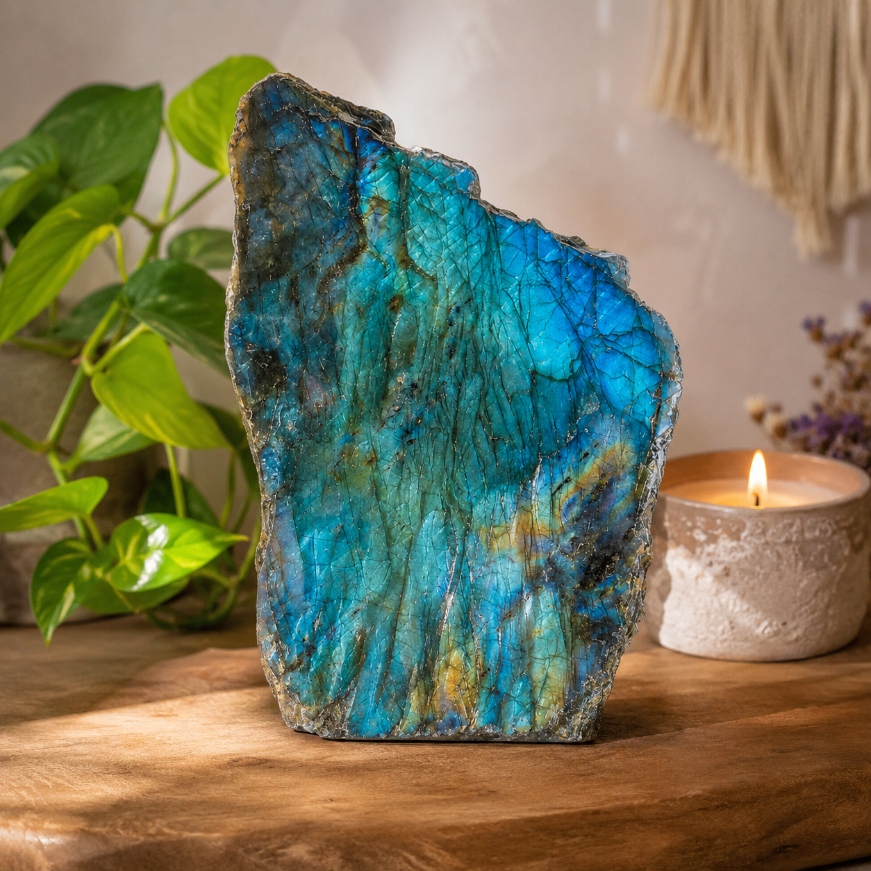 Labradorite Face Polished Freeform 1–1.25kg