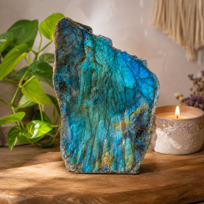 Labradorite Face Polished Freeform 1–1.25kg
